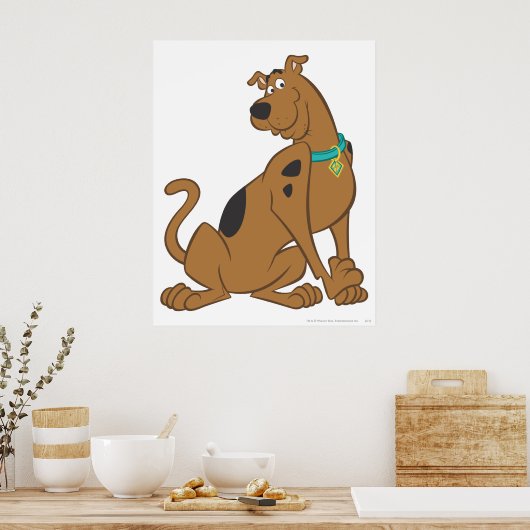 Scooby-Doo Bashful Pose Poster (Keuken)