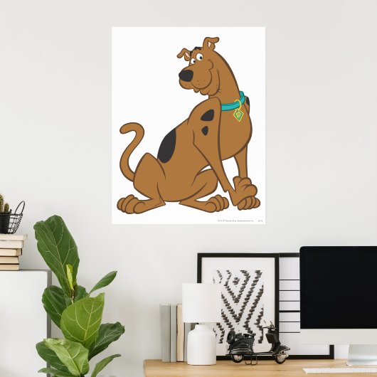 Scooby-Doo Bashful Pose Poster (Thuiskantoor)