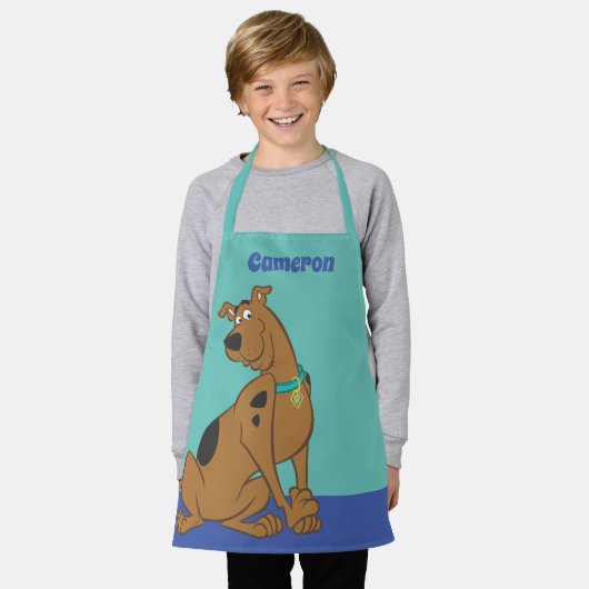 Scooby-Doo Bashful Pose Schort (Gedragen)