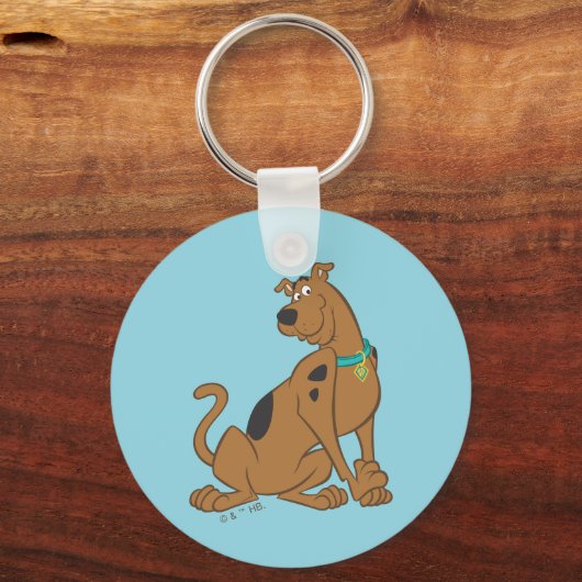 Scooby-Doo Bashful Pose Sleutelhanger (Achterkant)