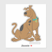 Scooby-Doo Bashful Pose Sticker (Vel)