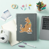 Scooby-Doo Bashful Pose Sticker (iPad Cover)