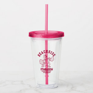 Scooby-Doo "Beachside Gymnasium" Gewichtsopheffing Acryl Drinkbeker