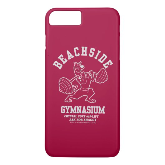 Scooby-Doo "Beachside Gymnasium" Gewichtsopheffing Case-Mate iPhone Case (Achterkant)