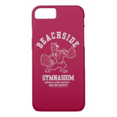 Scooby-Doo "Beachside Gymnasium" Gewichtsopheffing Case-Mate iPhone Case (Achterkant)