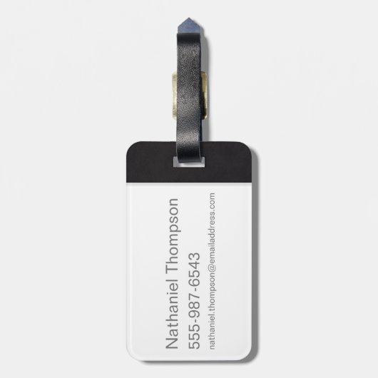 Scooby-Doo | "Bemoeizieke Ginger" Daphne Bagagelabel (Achterkant verticaal)