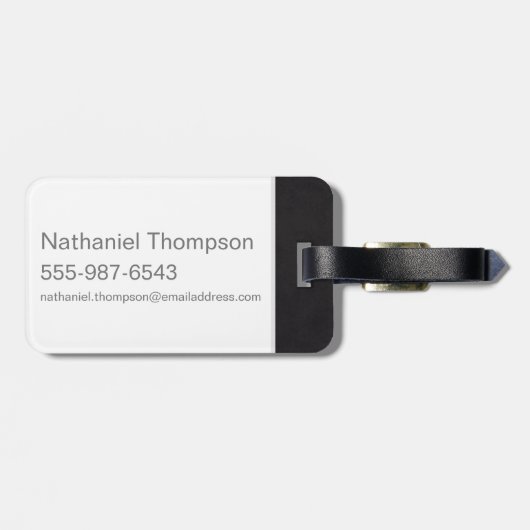 Scooby-Doo | "Bemoeizieke Ginger" Daphne Bagagelabel (Achterkant horizontaal)