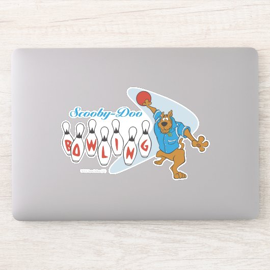 Scooby-Doo Bowling Sticker (Computer)