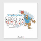 Scooby-Doo Bowling Sticker (Vel)