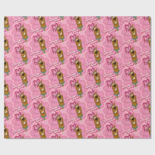 Scooby-Doo Butterfly Kisses Cadeaupapier (Vlak)