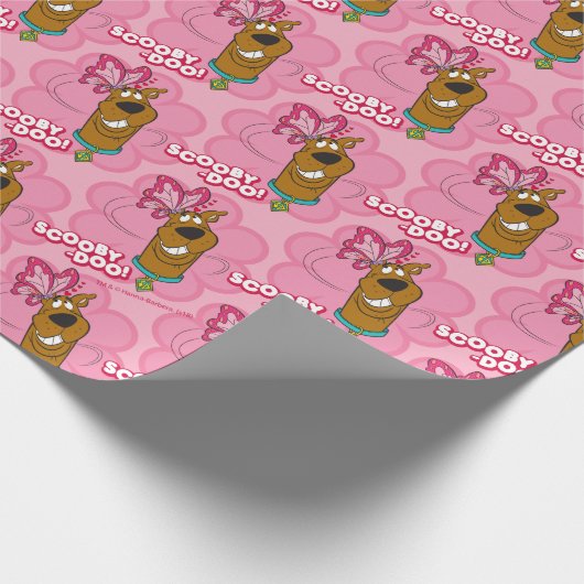 Scooby-Doo Butterfly Kisses Cadeaupapier (Hoek)