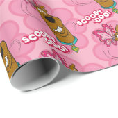 Scooby-Doo Butterfly Kisses Cadeaupapier (Rol Hoek)