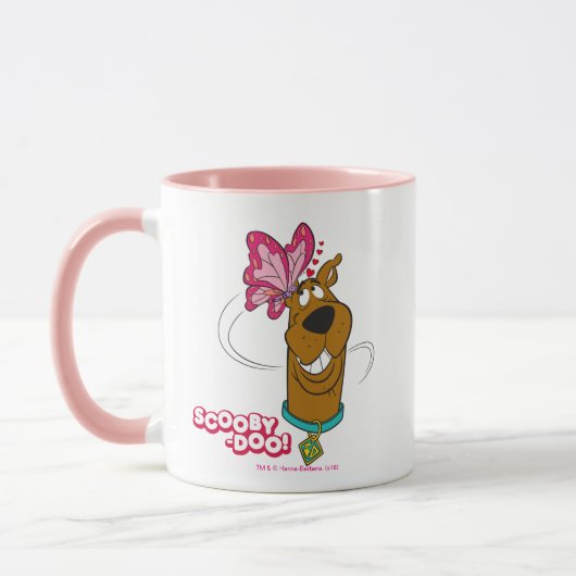 Scooby-Doo Butterfly Kisses Mok (Links)