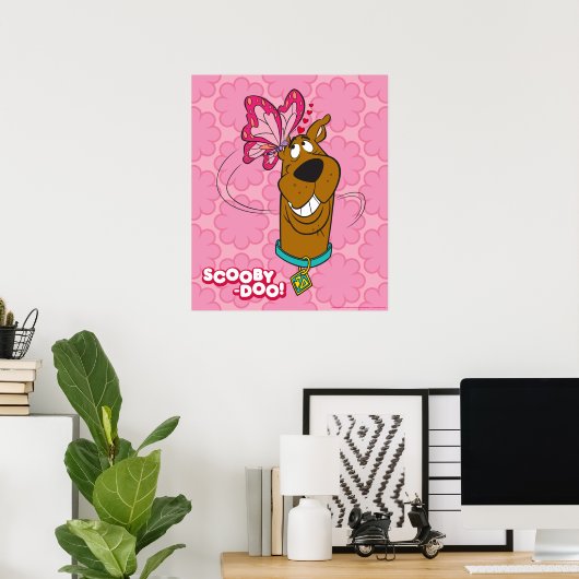 Scooby-Doo Butterfly Kisses Poster (Thuiskantoor)