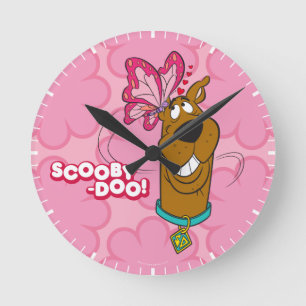Scooby-Doo Butterfly Kisses Ronde Klok