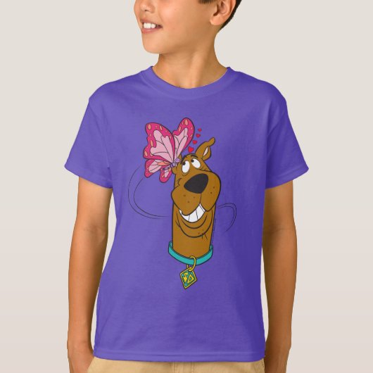 Scooby-Doo Butterfly Kisses T-shirt (Voorkant)