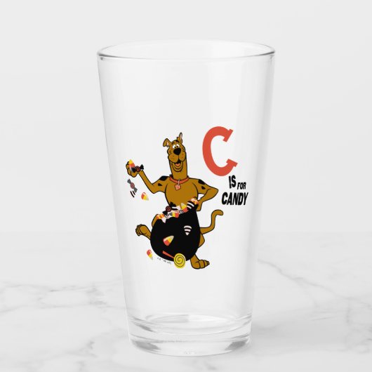 Scooby-Doo | C is voor Snoep Glas (Voorkant)