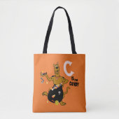 Scooby-Doo | C is voor Snoep Tote Bag (Voorkant)