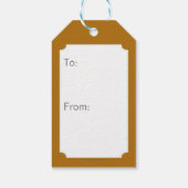 Scooby-Doo Camouflage Cadeaulabel (Achterkant)