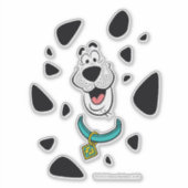 Scooby-Doo Camouflage Sticker (Voorkant)