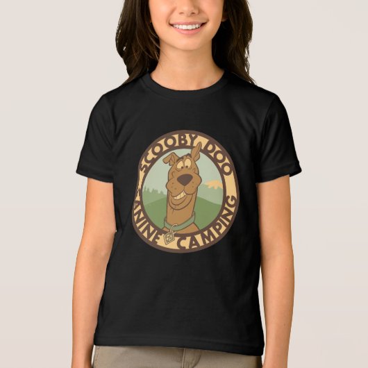 Scooby-Doo "Canine Camping" Tri-Blend Shirt (Voorkant)