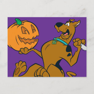 Scooby-Doo Carving Pumpkin Briefkaart