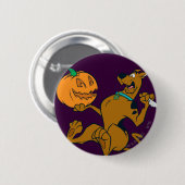 Scooby-Doo Carving Pumpkin Ronde Button 5,7 Cm (Voorkant /achterkant)
