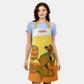 Scooby-Doo Carving Pumpkin Schort (Gedragen)