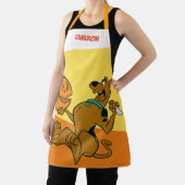Scooby-Doo Carving Pumpkin Schort (Insitu)