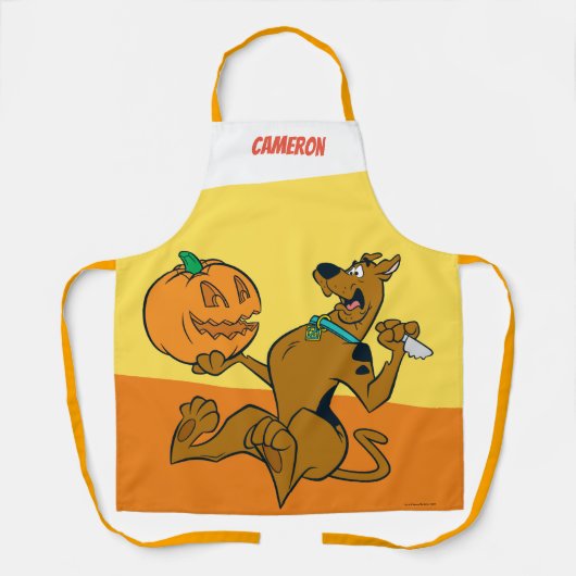 Scooby-Doo Carving Pumpkin Schort (Voorkant)