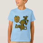 Scooby-Doo Carving Pumpkin T-shirt (Voorkant)