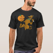 Scooby-Doo Carving Pumpkin T-shirt (Voorkant)