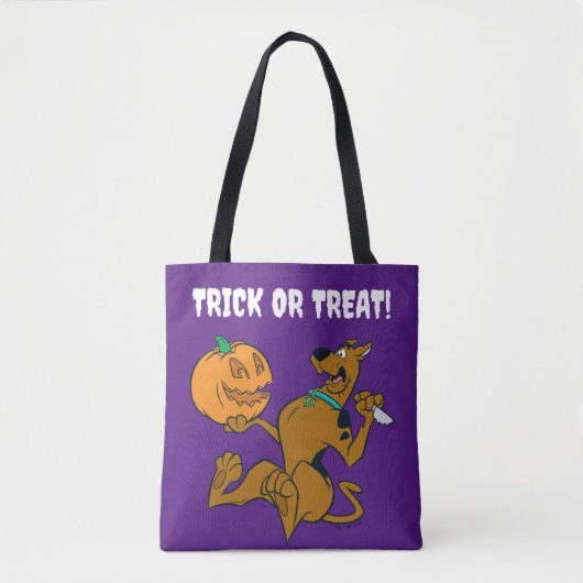 Scooby-Doo Carving Pumpkin Tote Bag (Voorkant)