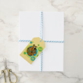 Scooby-Doo Circles SD Badge Cadeaulabel (Met Touw)