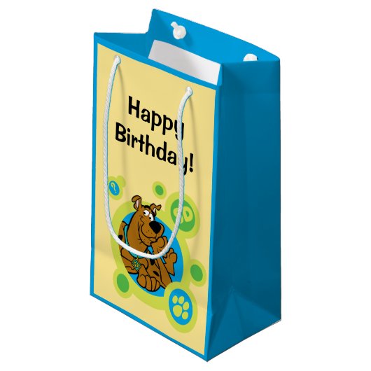 Scooby-Doo Circles SD Badge Klein Cadeauzakje (Voorkant Gekanteld)