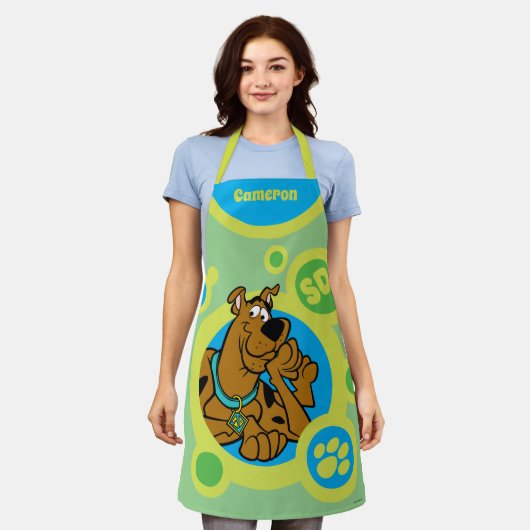 Scooby-Doo Circles SD Badge Schort (Gedragen)