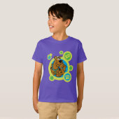 Scooby-Doo Circles SD Badge T-shirt (Voorkant volledig)