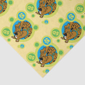 Scooby-Doo Circles SD Badge Tissuepapier (Detail)