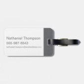 Scooby-Doo "Crazy Cool" hoofdtelefoon Grafisch Bagagelabel (Achterkant horizontaal)