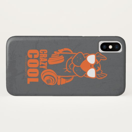 Scooby-Doo "Crazy Cool" hoofdtelefoon Grafisch Case-Mate iPhone Case (Achterkant (horizontaal))