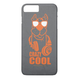 Scooby-doo "Crazy Cool" hoofdtelefoon Grafisch iPhone 8/7 Plus Hoesje