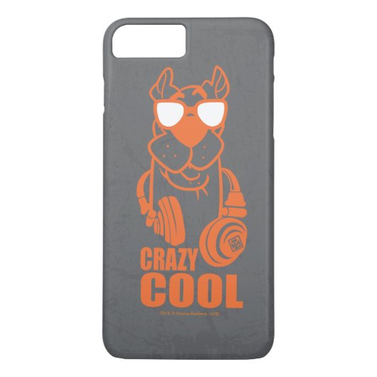 Scooby-doo "Crazy Cool" hoofdtelefoon Grafisch Case-Mate iPhone Case (Achterkant)