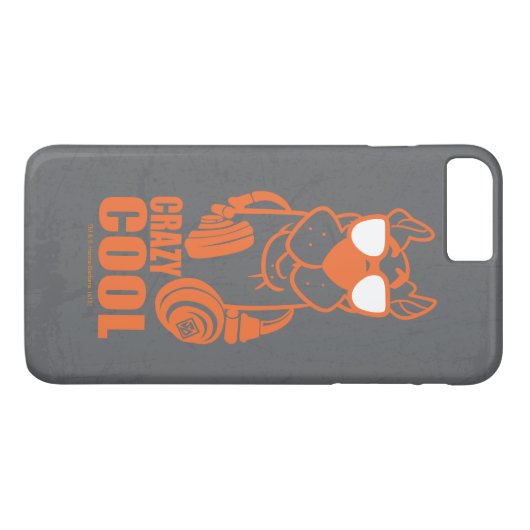 Scooby-doo "Crazy Cool" hoofdtelefoon Grafisch Case-Mate iPhone Case (Achterkant (Horizontaal))