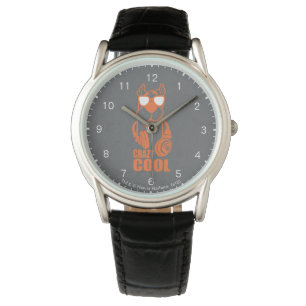 Scooby-doo "Crazy Cool" hoofdtelefoon Grafisch Horloge