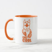 Scooby-Doo "Crazy Cool" hoofdtelefoon Grafisch Mok (Links)