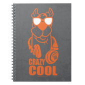 Scooby-Doo "Crazy Cool" hoofdtelefoon Grafisch Notitieboek (Voorkant)