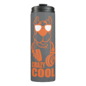 Scooby-Doo "Crazy Cool" hoofdtelefoon Grafisch Thermosbeker (Voorkant)