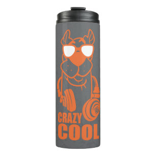 Scooby-Doo "Crazy Cool" hoofdtelefoon Grafisch Thermosbeker