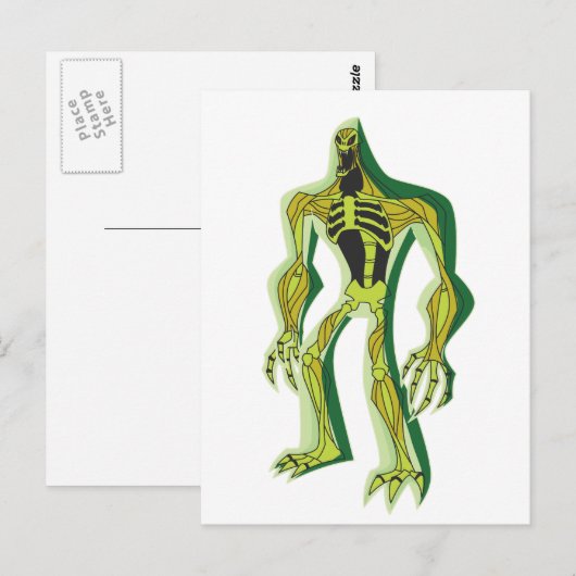 Scooby-Doo. Creëer-A-Monster Briefkaart (Voorkant / Achterkant)