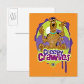 Scooby-Doo Creepy Crawlies Briefkaart (Voorkant / Achterkant)